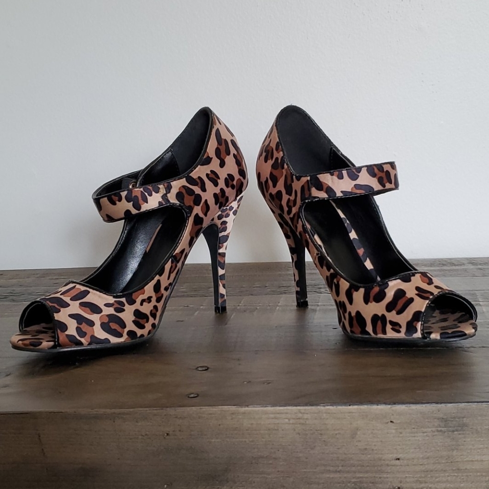 [ Joey ] Leopard/Cheetah Print Heels